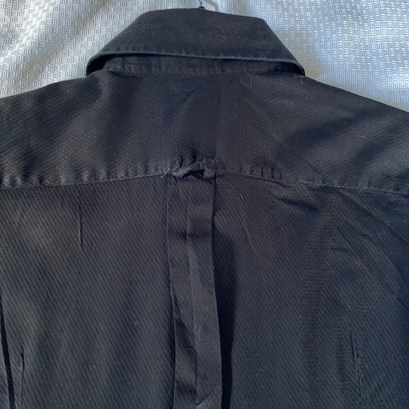 COPY - Dolce & Gabbana black cotton dress shirt, size 17/43 - Picture 4 of 8